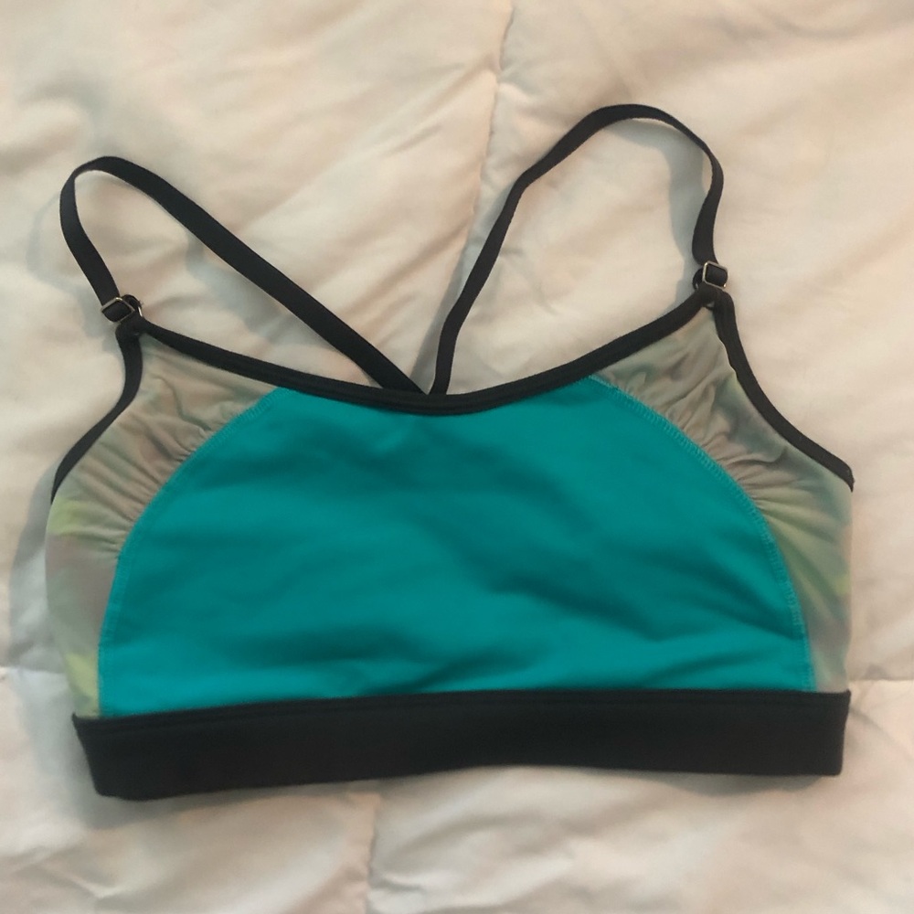 Victoria’s Secret VSX Sports Bra with adjustable straps.
